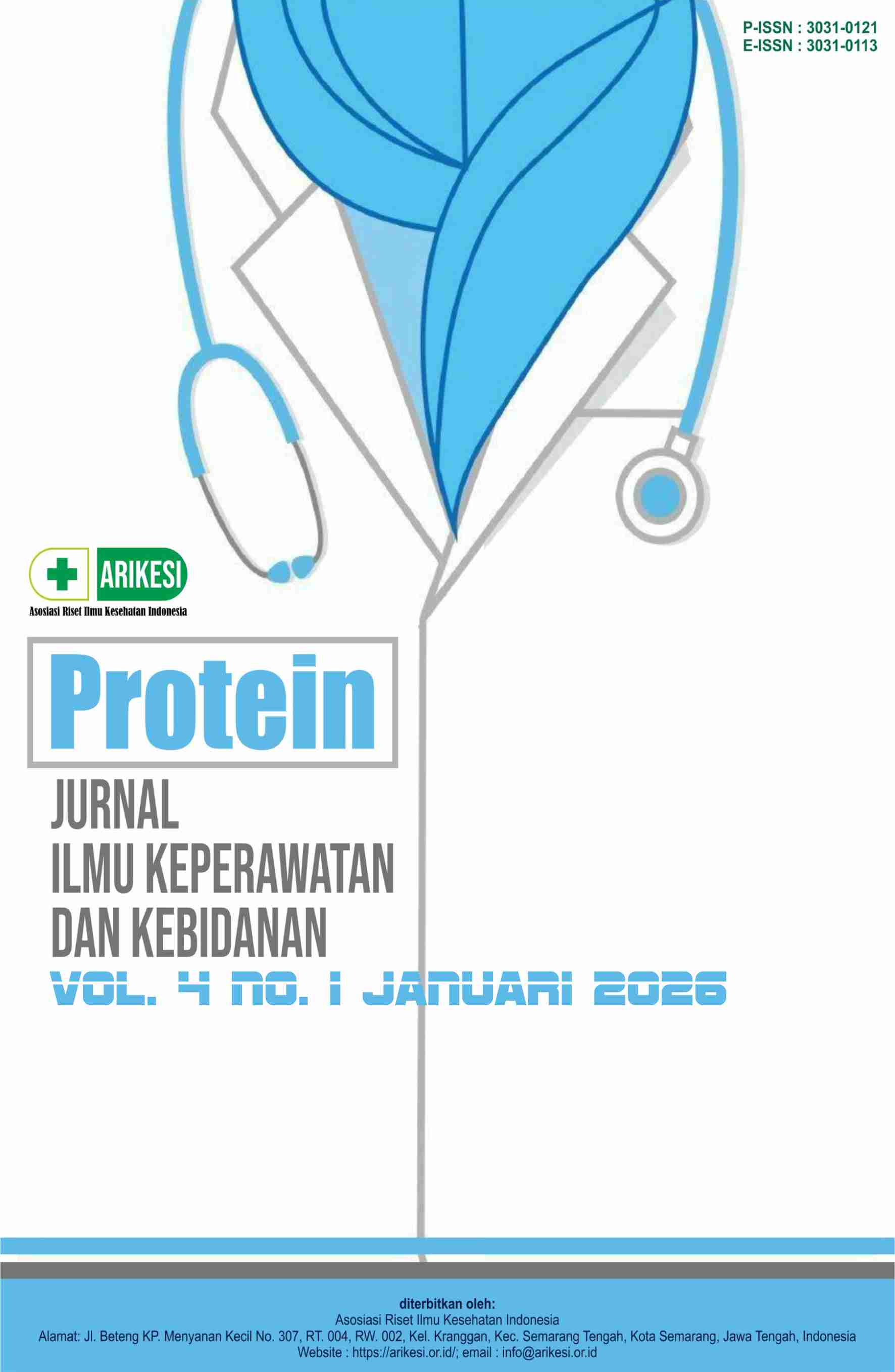 					View Vol. 4 No. 2 (2026): April: Protein: Jurnal Ilmu Keperawatan dan Kebidanan
				